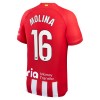 Atlético Madrid Molina 16 Hjemmedrakt 2023-24 Kortermet